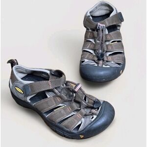 KEEN NEWPORT Brown Hiking Sandals Size 3 Waterproof Outdoor Travel Shoes